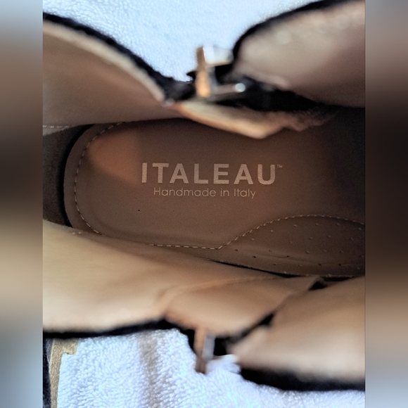 NEW Italeau FOLIANA Waterproof Black Suede Ankle Boots - EU 41 / US 10.5 - Picture 9 of 12